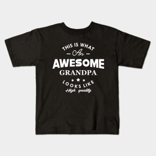 Grandpa - This is what grandpa looks like Kids T-Shirt